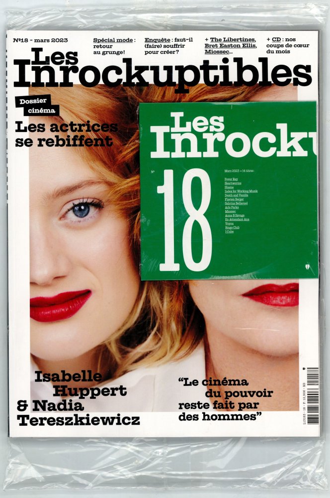 Numéro 18 magazine Les Inrockuptibles