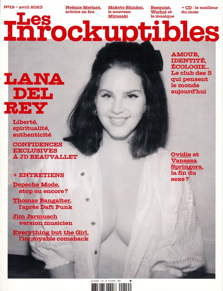 Numéro 19 magazine Les Inrockuptibles