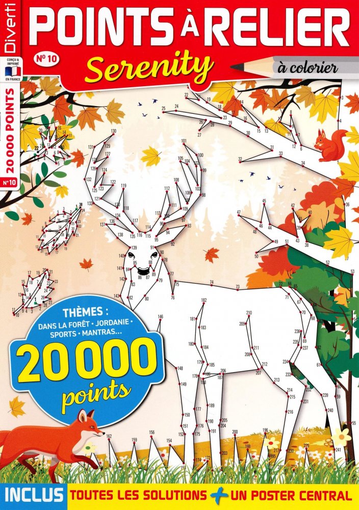 Numéro 10 magazine Diverti Points à Relier Serenity