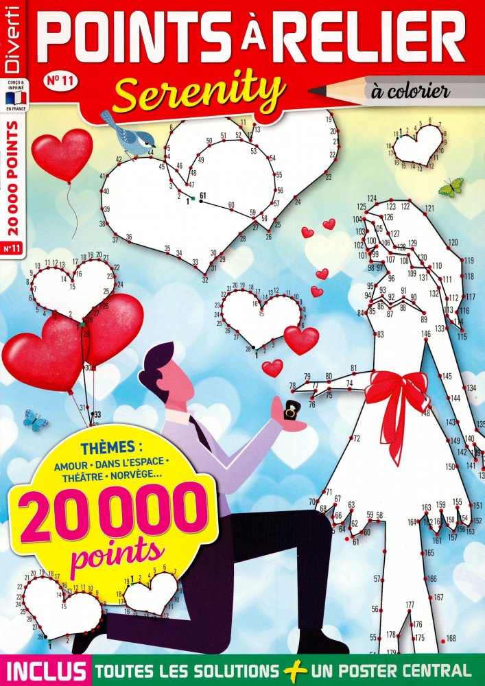 Numéro 11 magazine Diverti Points à Relier Serenity
