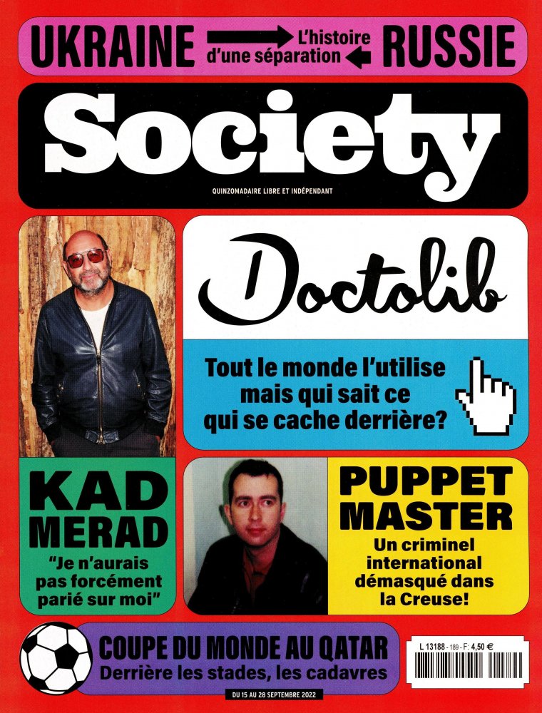 Numéro 189 magazine Society
