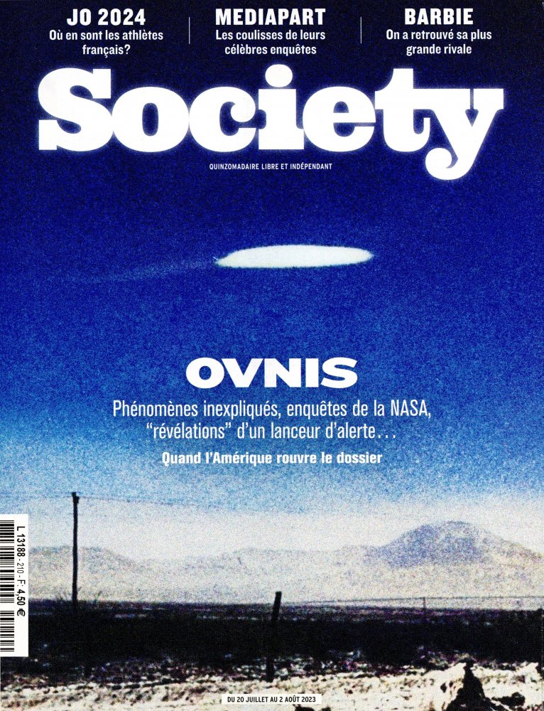Numéro 210 magazine Society