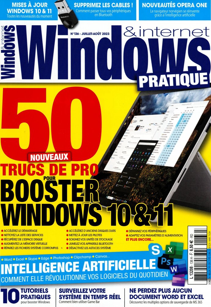 Numéro 136 magazine Windows & Internet Pratique