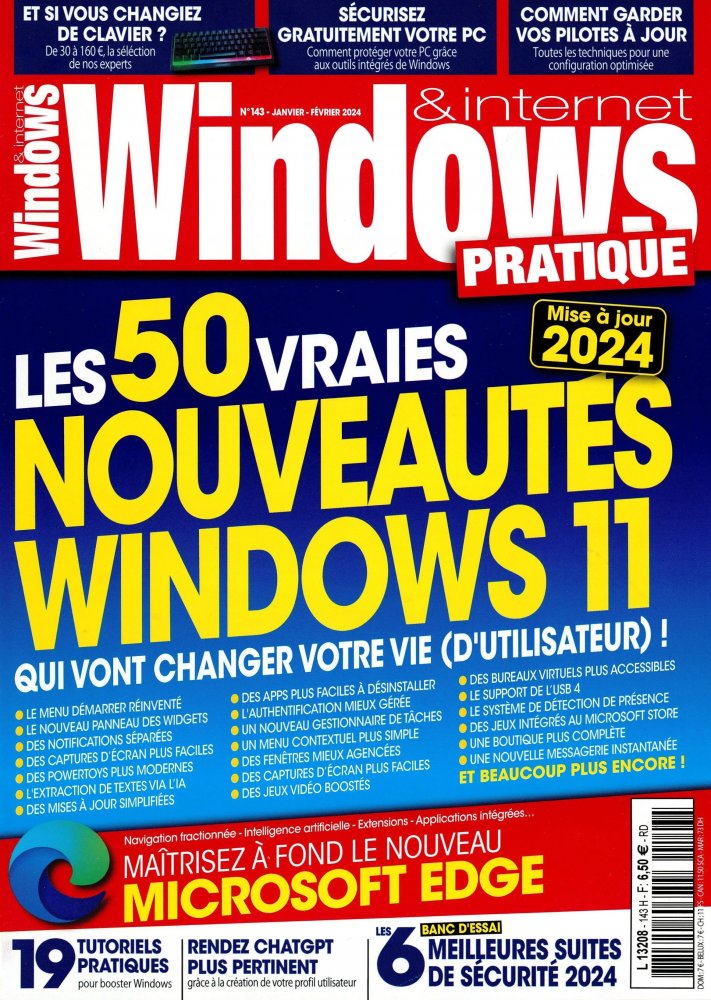 Numéro 143 magazine Windows & Internet Pratique