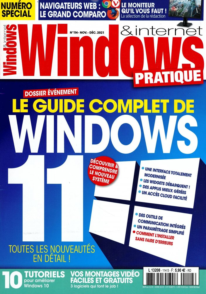 Numéro 114 magazine Windows & Internet Pratique