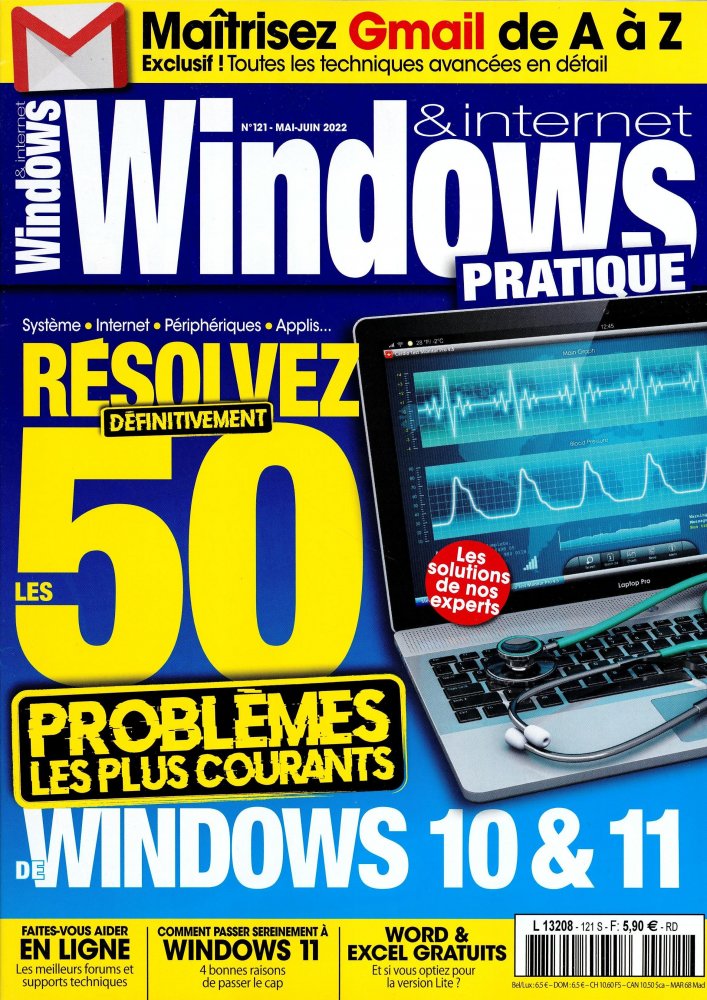 Numéro 121 magazine Windows & Internet Pratique