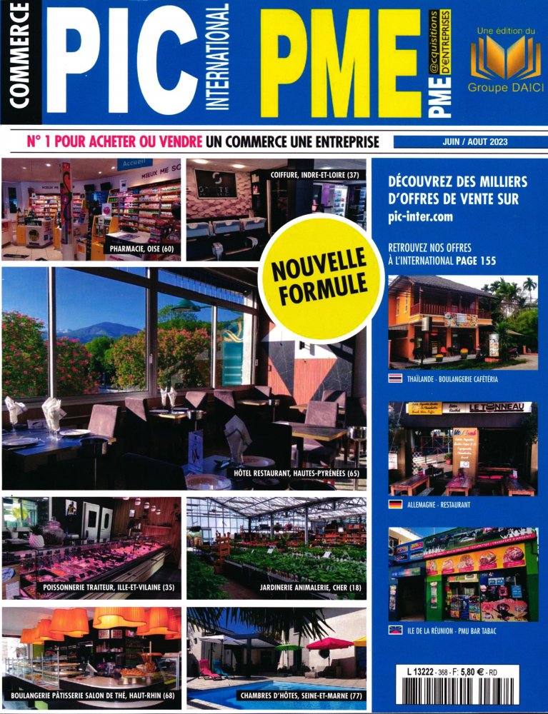 Numéro 368 magazine PIC International Commerce