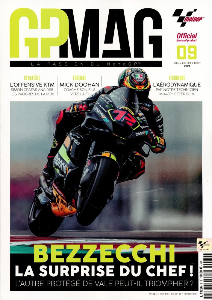 Numéro 9 magazine GP Mag
