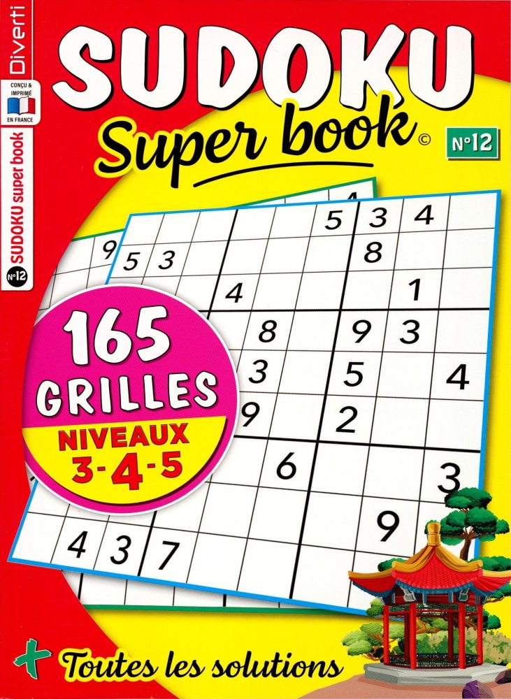 Numéro 12 magazine DIVERTI Sudoku Super Book