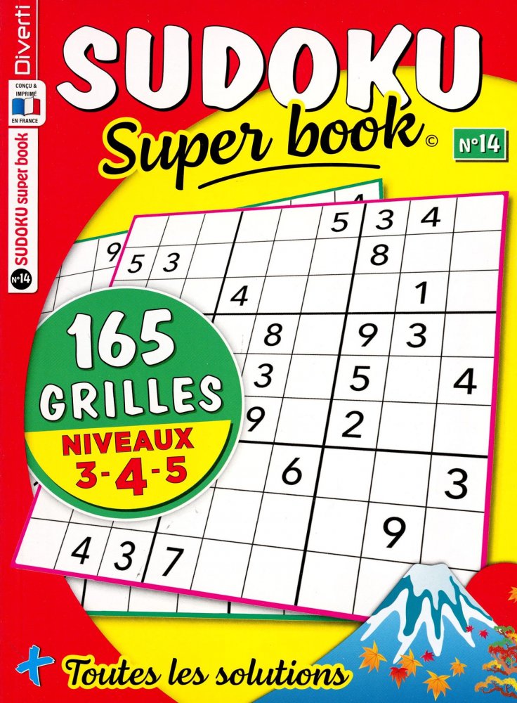 Numéro 14 magazine DIVERTI Sudoku Super Book
