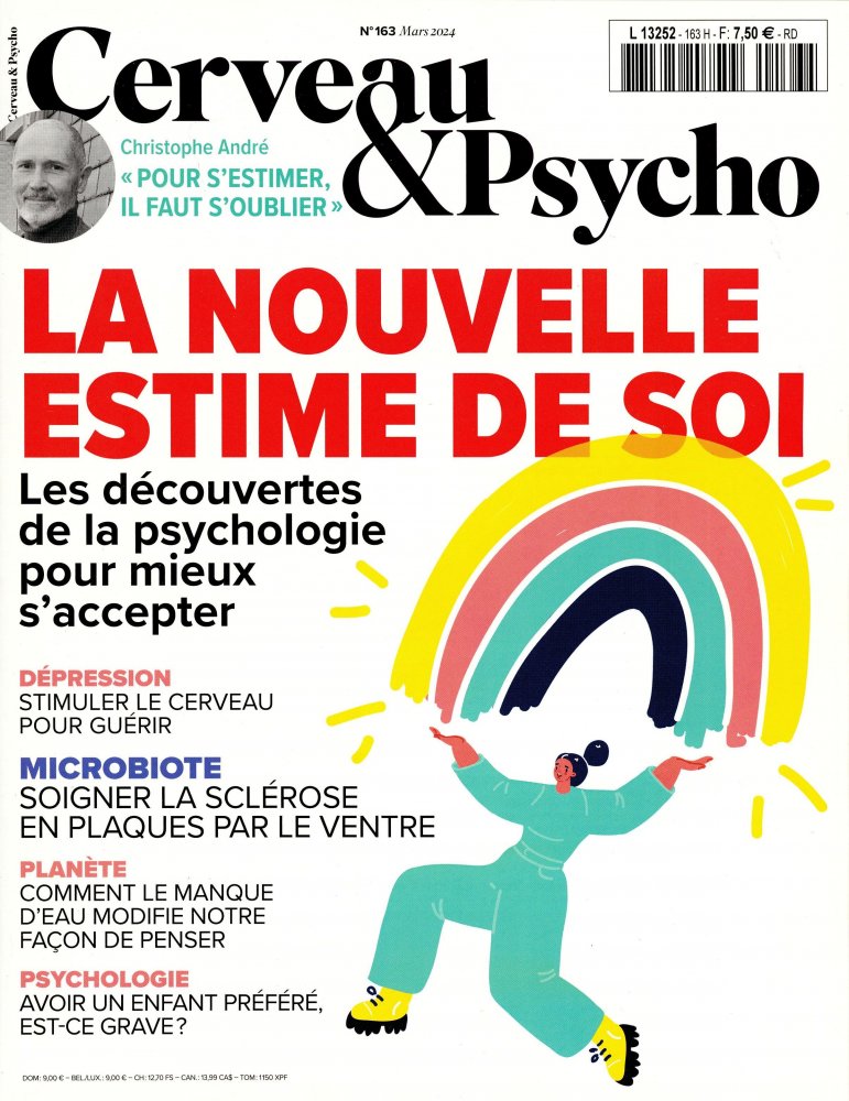 Numéro 163 magazine Cerveau & Psycho