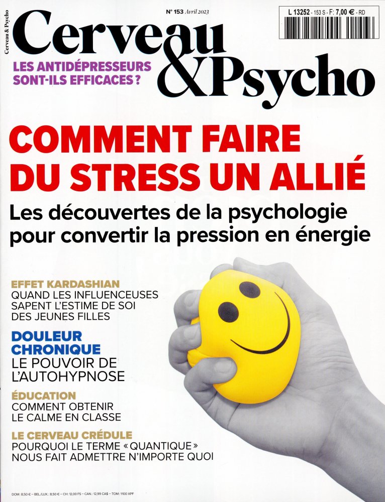 Numéro 153 magazine Cerveau & Psycho