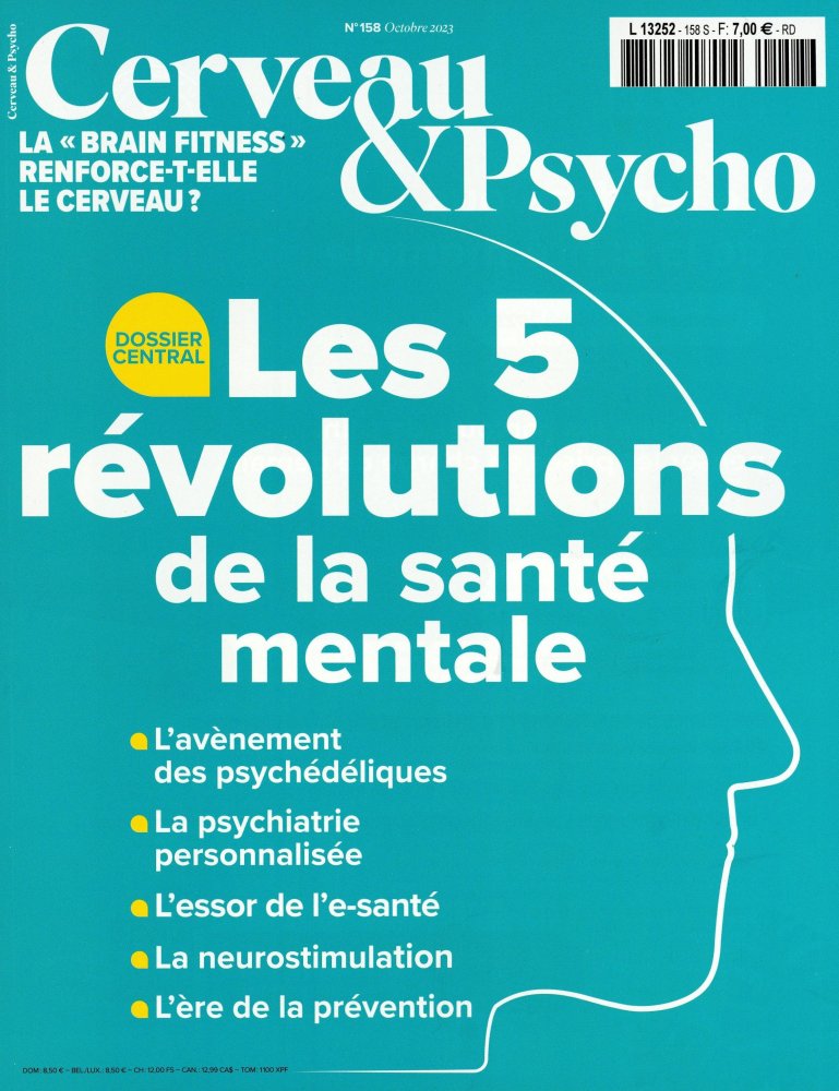 Numéro 158 magazine Cerveau & Psycho