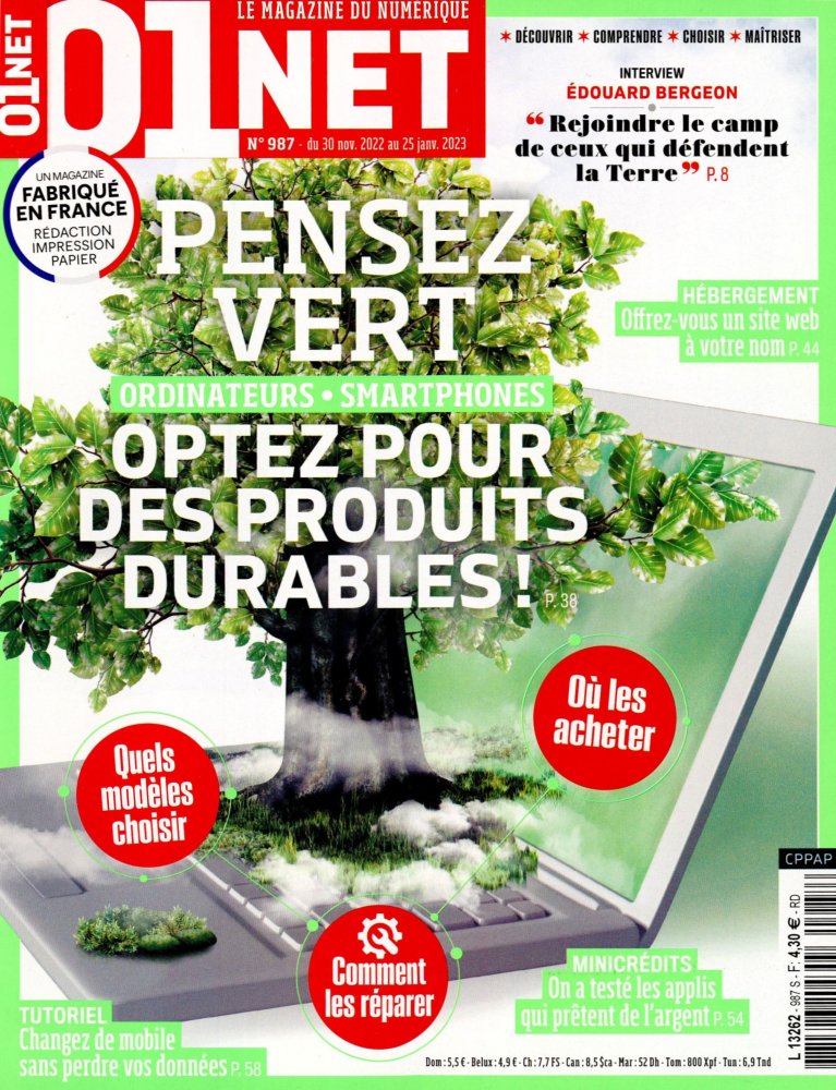 Numéro 987 magazine 01 Net