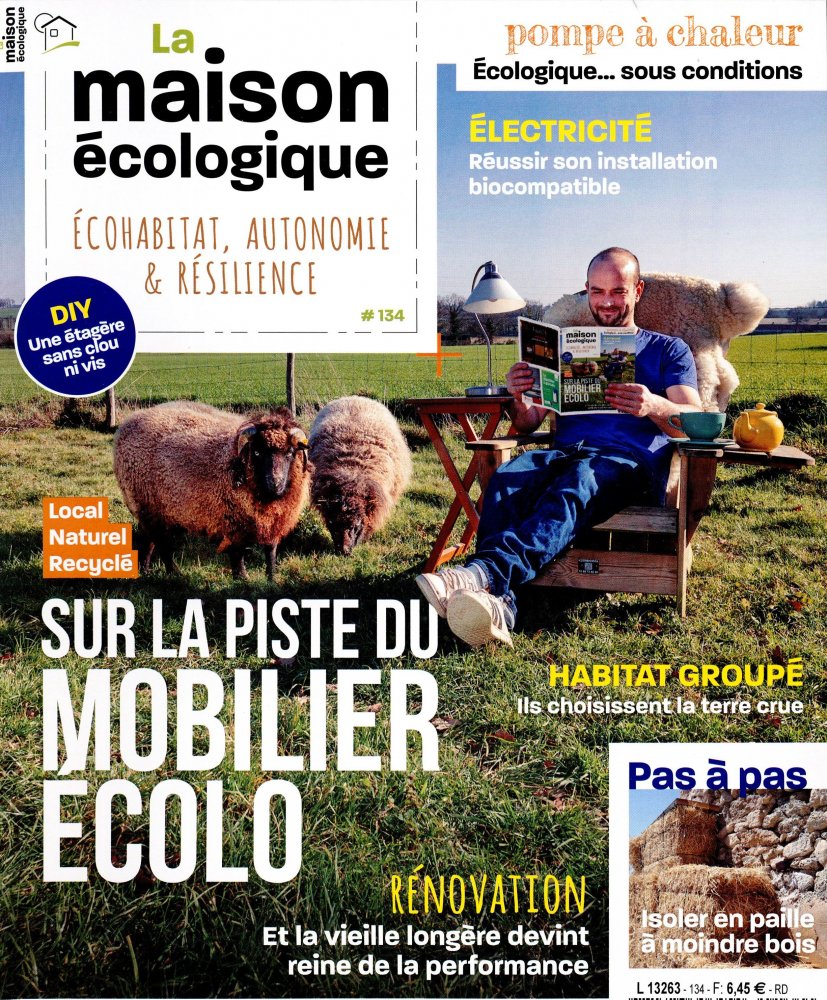 Numéro 134 magazine La Maison Ecologique