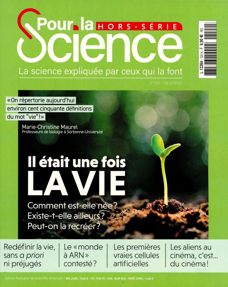 Numéro 120 magazine Pour la Science Hors-série
