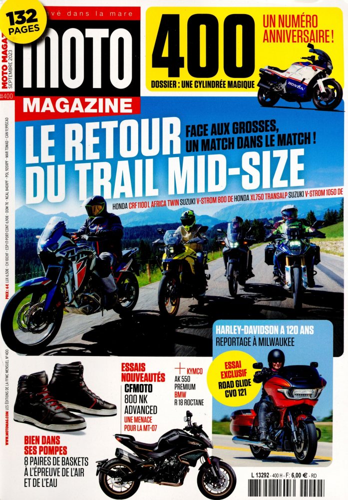 Numéro 400 magazine Moto Magazine