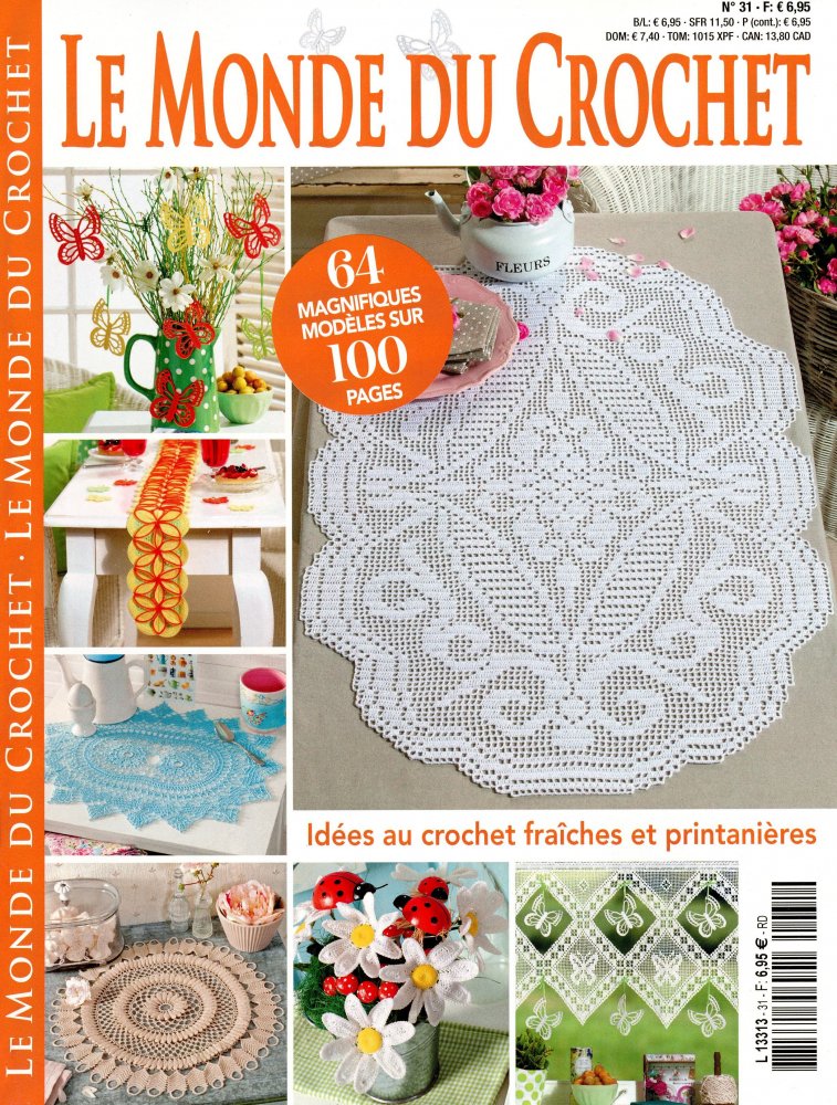 Numéro 31 magazine Le Monde du Crochet