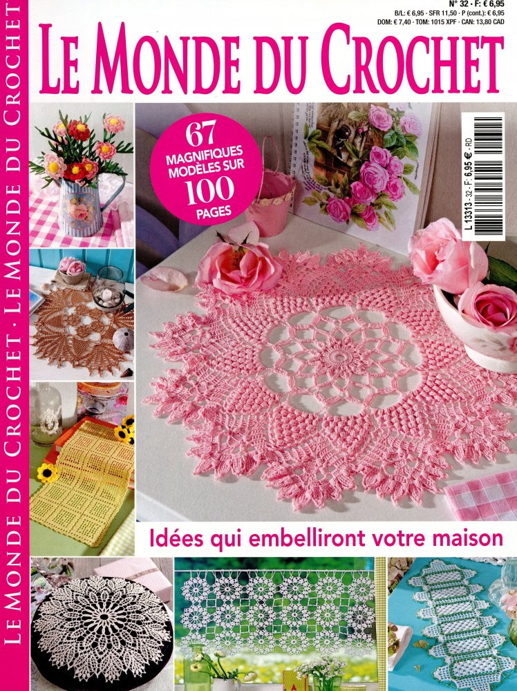 Numéro 32 magazine Le Monde du Crochet