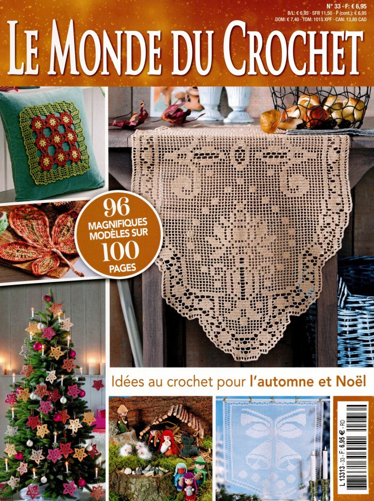 Numéro 33 magazine Le Monde du Crochet