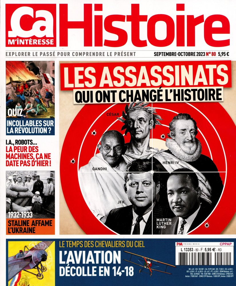 Numéro 80 magazine Ca M'interesse Histoire