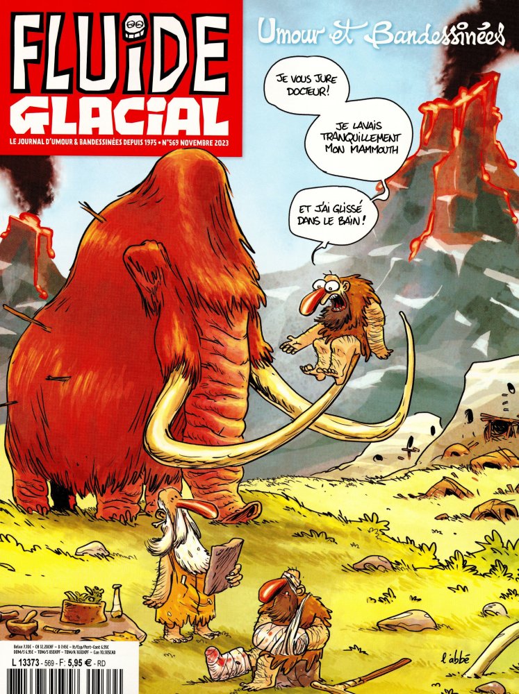 Numéro 569 magazine Fluide glacial