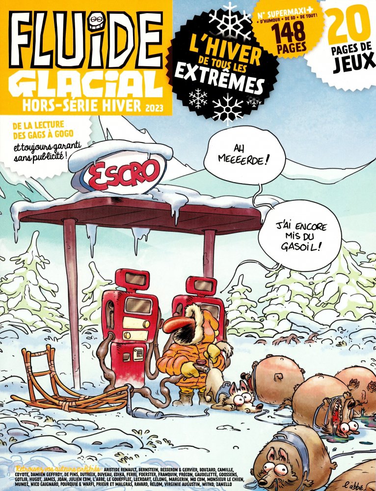 Numéro 105 magazine Fluide Glacial Série Or