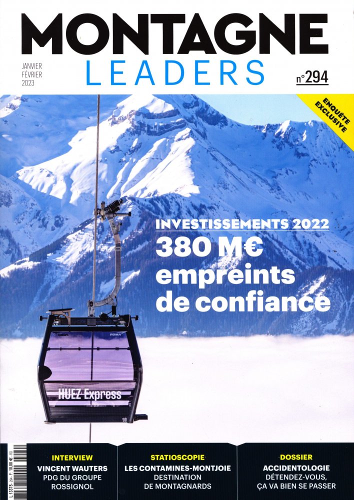 Numéro 294 magazine Montagne Leaders