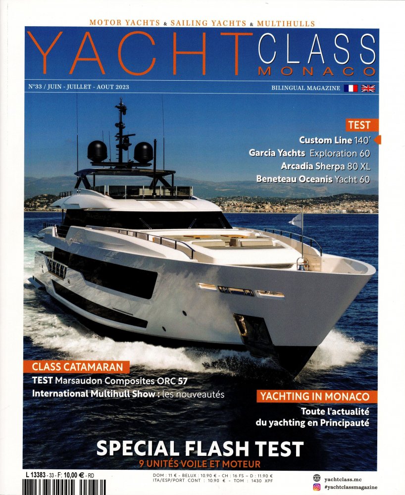 Numéro 33 magazine YachtClass