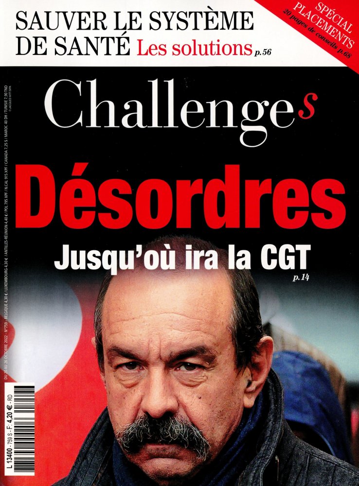 Numéro 759 magazine Challenges