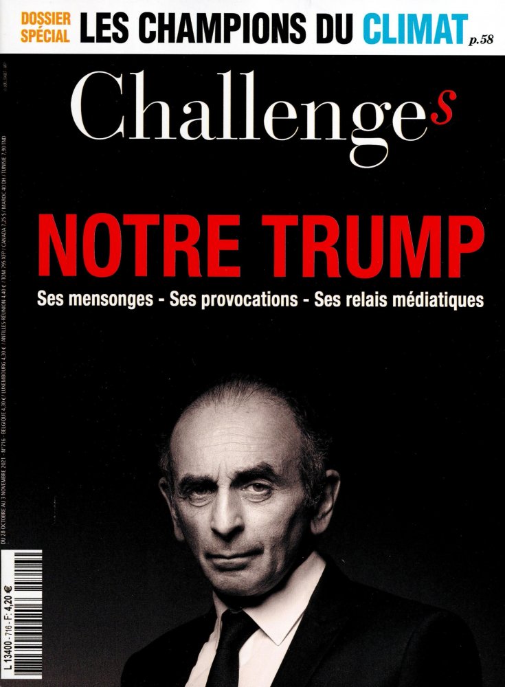 Numéro 716 magazine Challenges