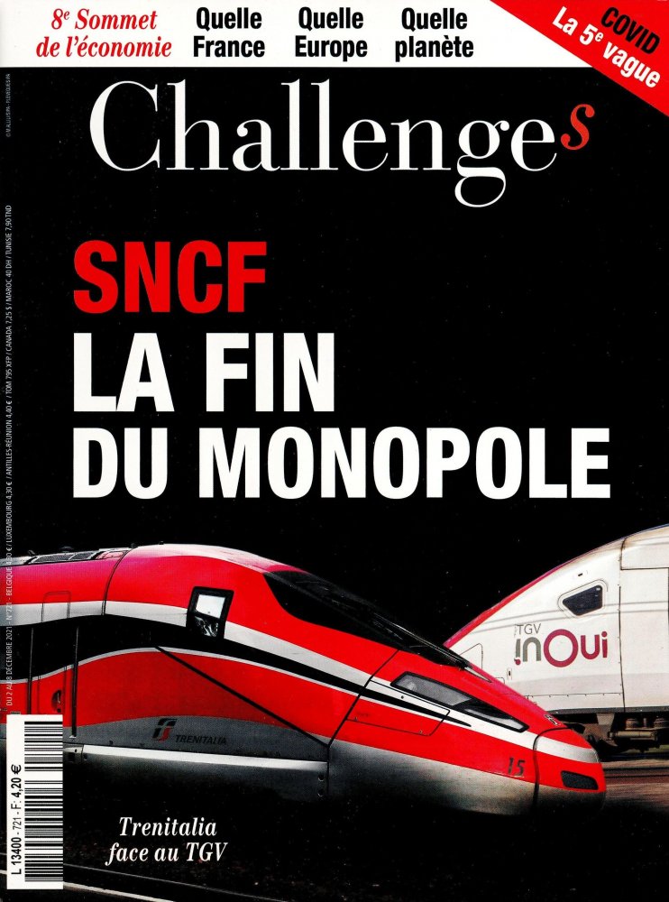 Numéro 721 magazine Challenges