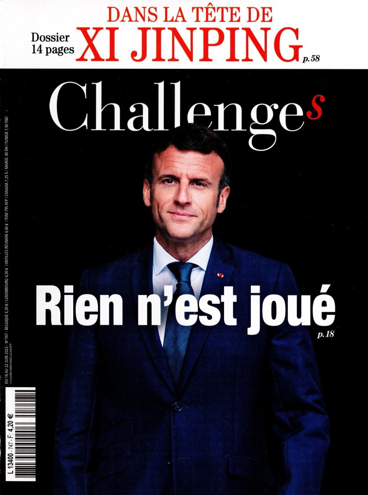 Numéro 747 magazine Challenges