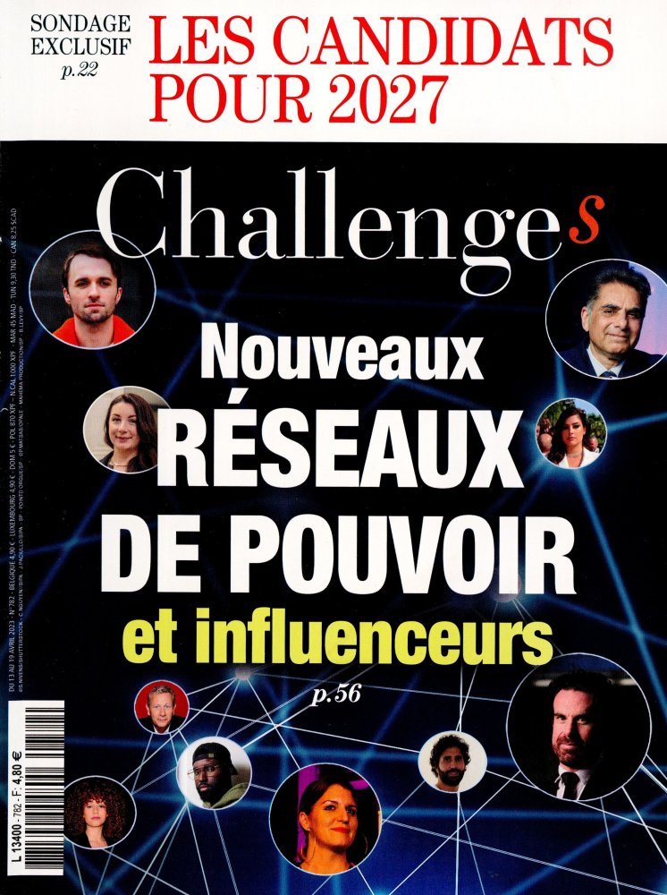 Numéro 782 magazine Challenges