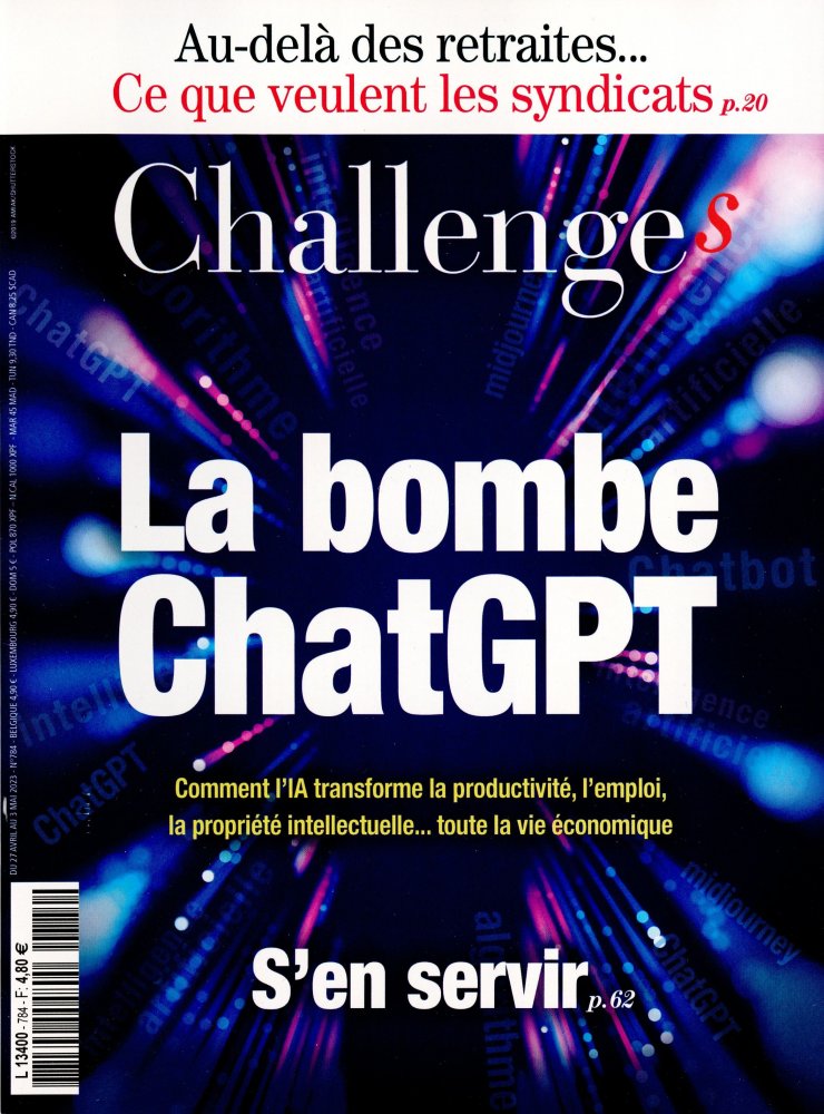 Numéro 784 magazine Challenges