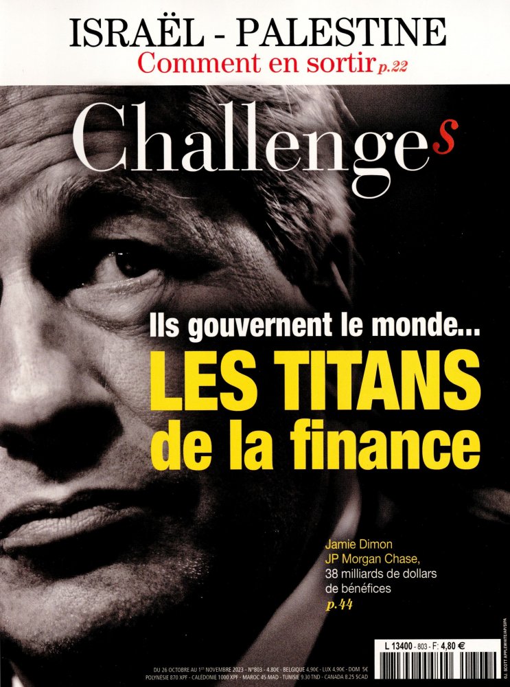 Numéro 803 magazine Challenges