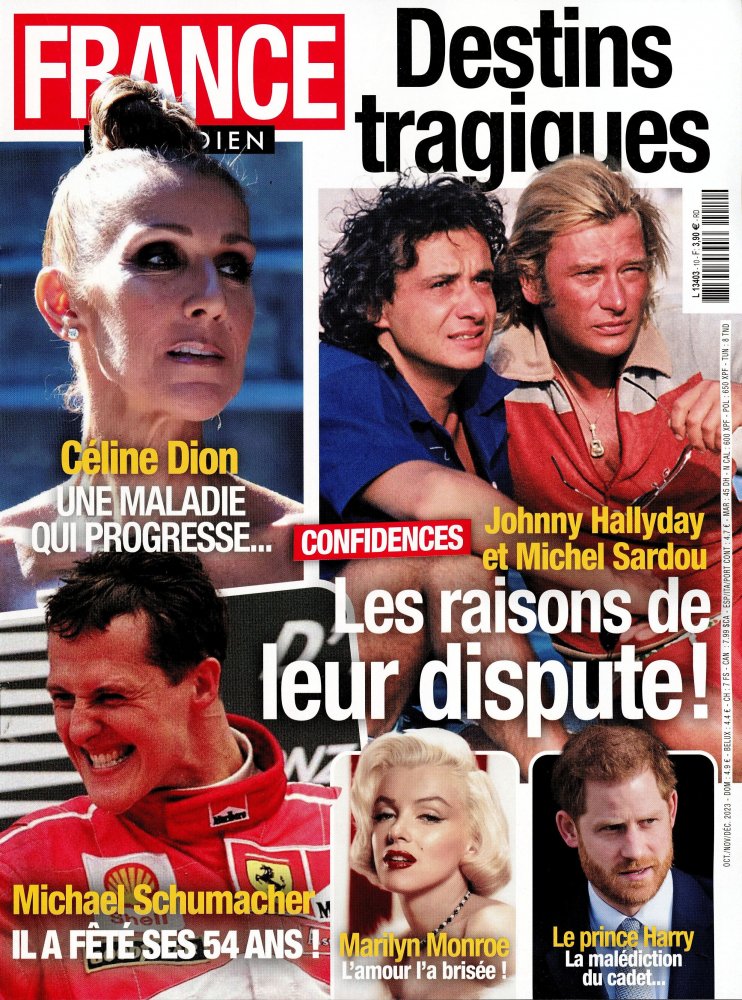 Numéro 10 magazine France Quotidien Destins Tragiques