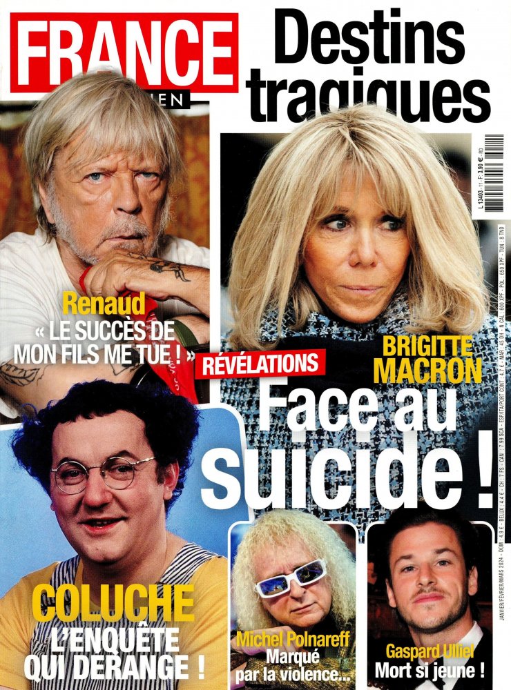 Numéro 11 magazine France Quotidien Destins Tragiques