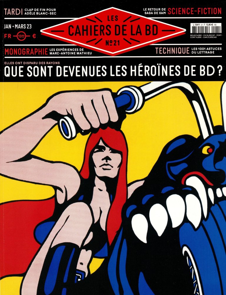Numéro 21 magazine Les Cahiers de la BD