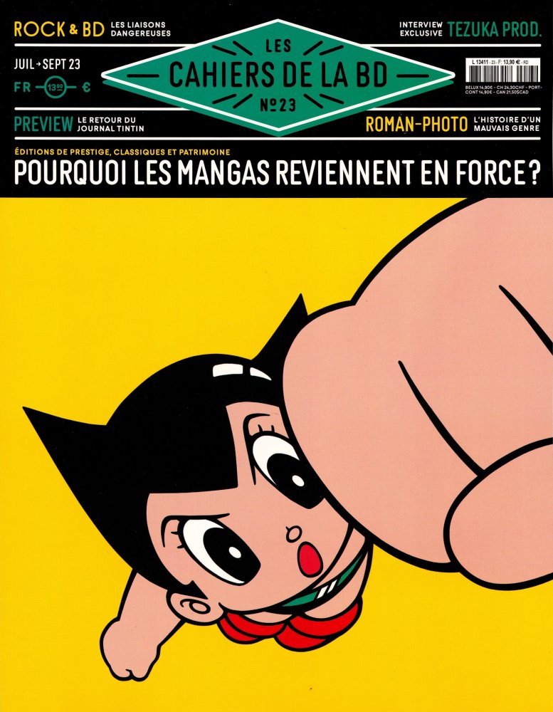 Numéro 23 magazine Les Cahiers de la BD