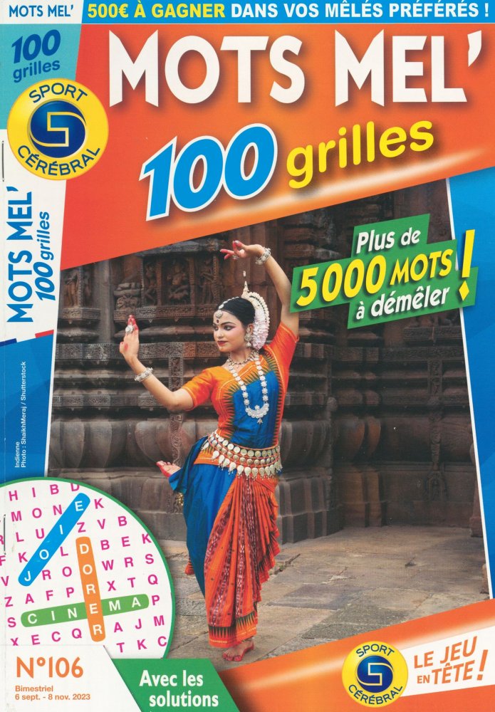 Numéro 106 magazine SC Mots Mel' 100 Grilles