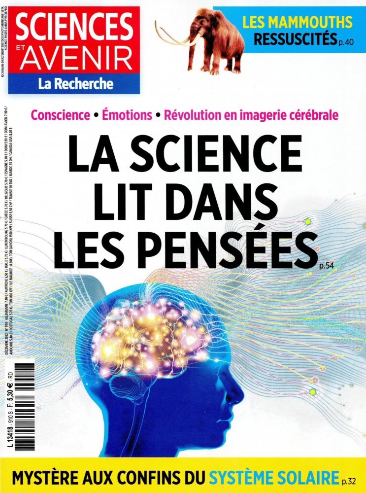 Numéro 910 magazine Sciences et Avenir