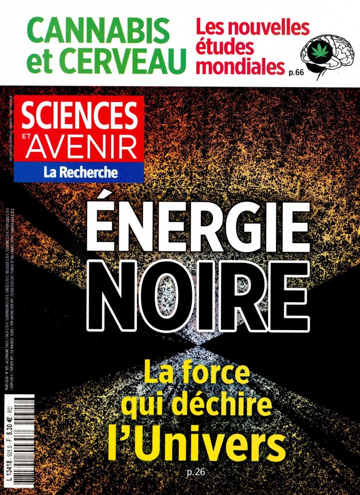 Numéro 925 magazine Sciences et Avenir