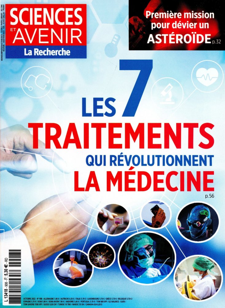 Numéro 908 magazine Sciences et Avenir