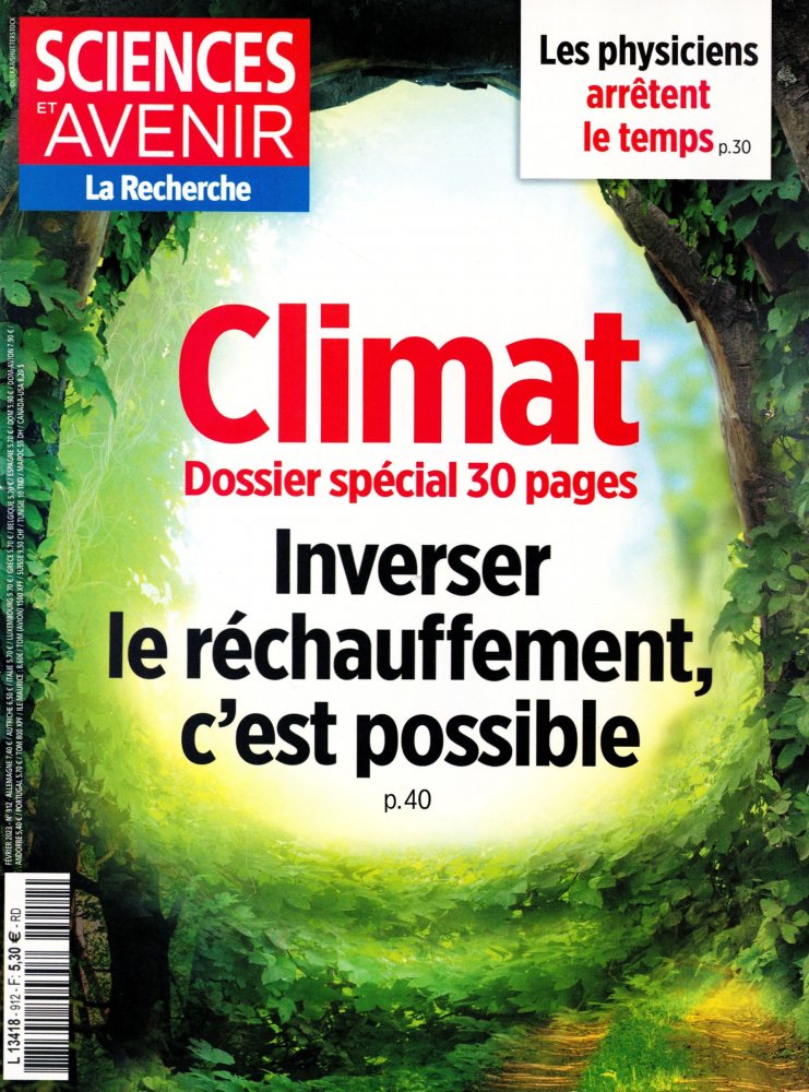 Numéro 912 magazine Sciences et Avenir