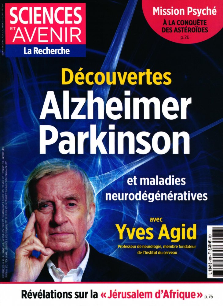 Numéro 919 magazine Sciences et Avenir