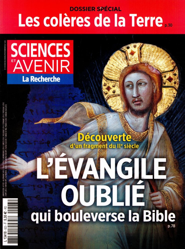 Numéro 923 magazine Sciences et Avenir