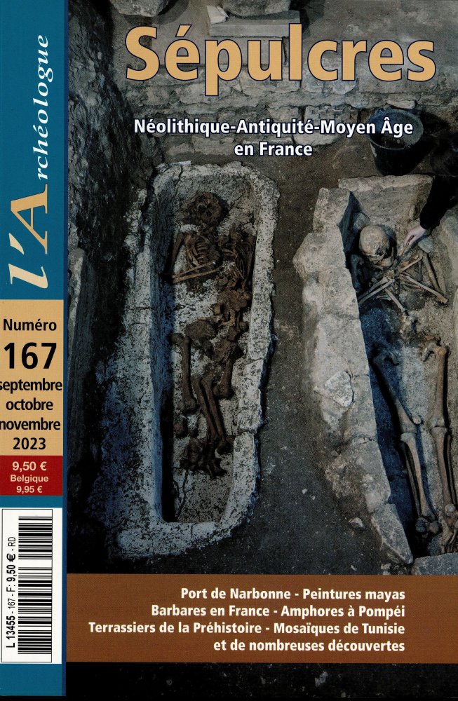 Numéro 167 magazine L'Archéologue