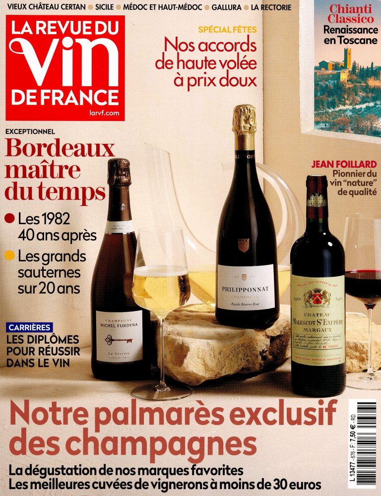 Numéro 676 magazine La Revue du Vin de France