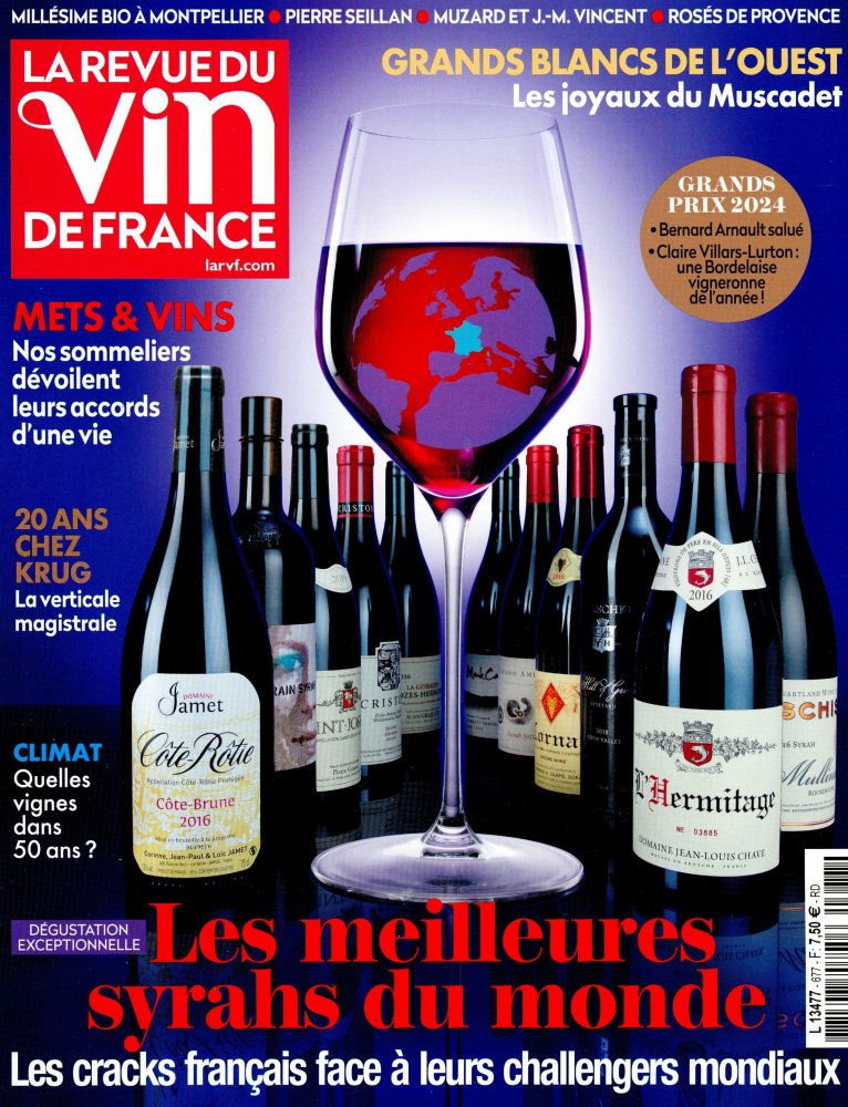 Numéro 677 magazine La Revue du Vin de France